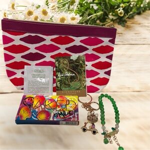 ❤️🖤New Estée Lauder Cosmetic Pouch & Urban Decay Eye Shadow Bundle🖤❤️